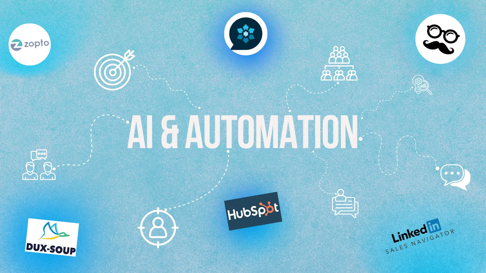 AI Automation LinkedIn Campaigns Crystal LinkedIn Sales Navigator Audience Messaging Follow-Ups Dux-Soup Meet Alfred Targeting Zopto