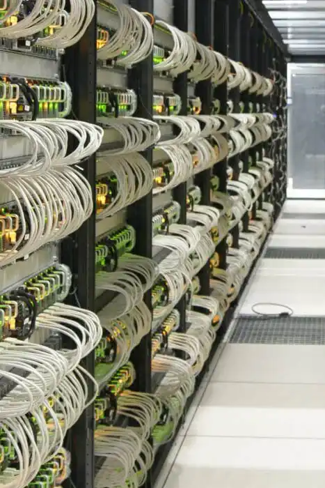 Servers in a data center